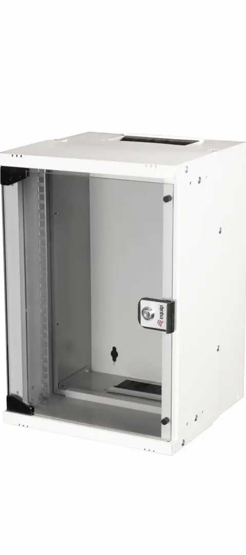 Equip 10" WandgehäUse GlastüR ECO 300x300mm 9U Grey