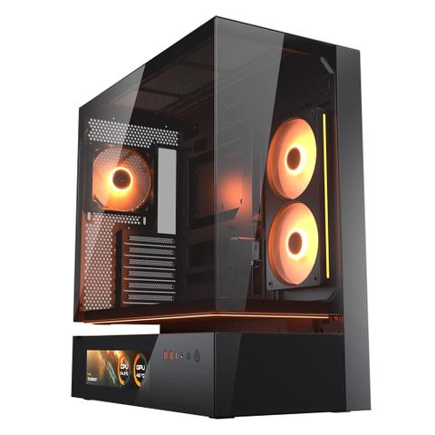 COUGAR Case Midi-Tower CFV235 Vision, ARGB, Glas, Black