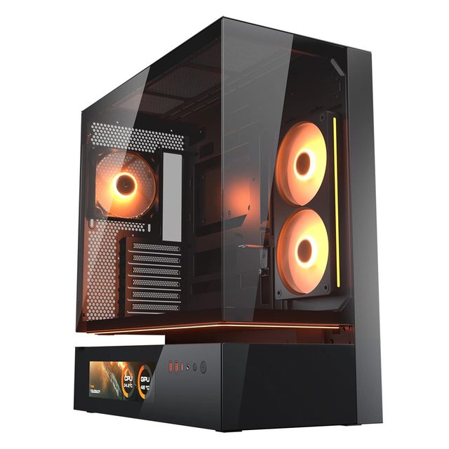 COUGAR Case Midi-Tower CFV235 Vision, ARGB, Glas, Black