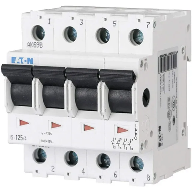 IS-100/4 modular isolating switch 100A 4NO 4P 4M 4