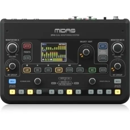 Midas DP48 Mikser Do OdsłUchu 48 KanałóW