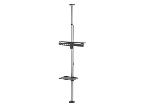EQUIP 650621 Min. 94 Cm (37") Max. 177,8 Cm (70") Max. VESA 600 X 400 Mm 30 Kg Schwarz, Edelstahl