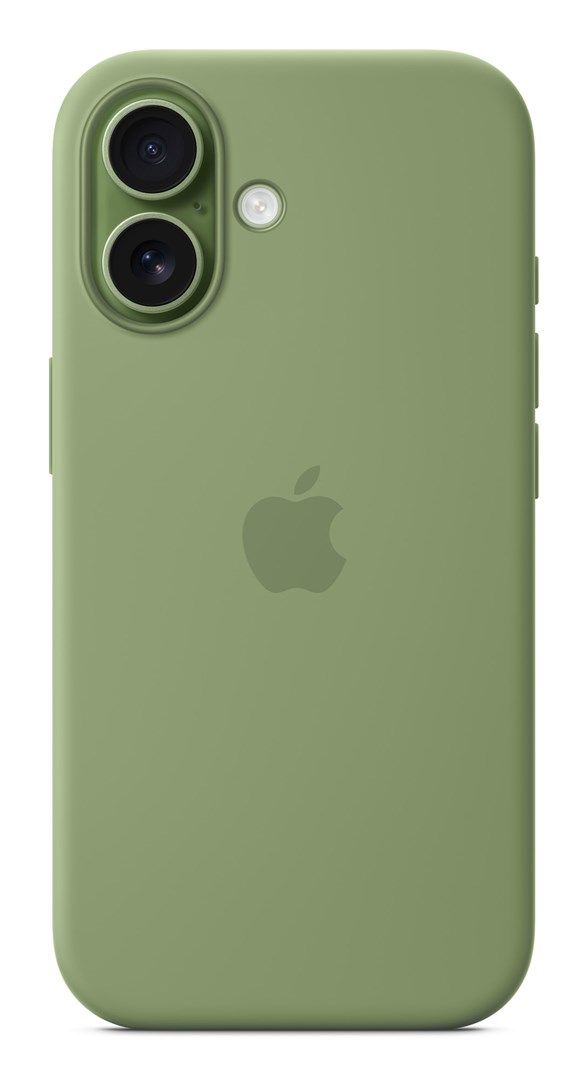 Apple IPhone 17 Silicone Case With MagSafe - Light Moss Green