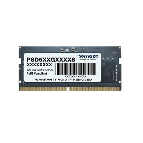 Patriot Memory Signature Line PSD516G560081S memory module 16 GB 1 x 16 GB DDR5 262-pin SO-DIMM