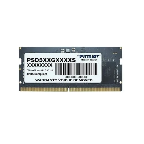 Patriot Memory Signature Line PSD516G560081S memory module 16 GB 1 x 16 GB DDR5 262-pin SO-DIMM