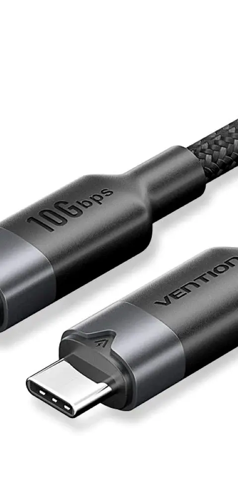 Vention USB 3.2 5A 10Gbps 1m BK USB-C To C Cable