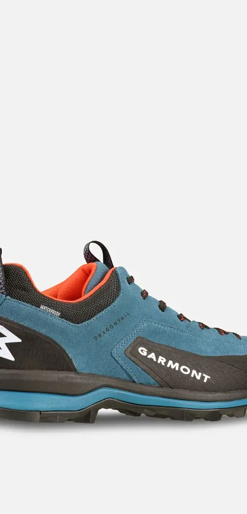 Garmont Dragontail WP Shoes - Coral Blue/Red