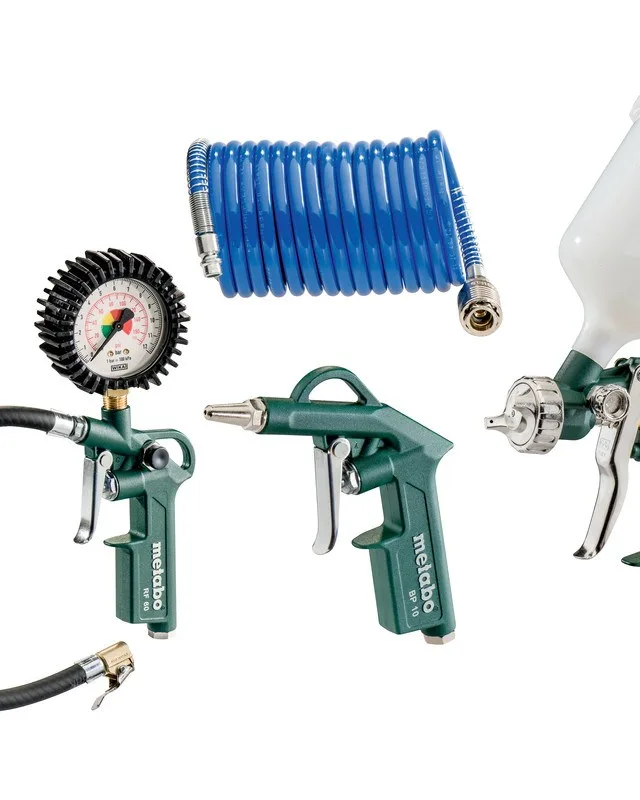 METABO PNEUMATIC TOOL SET 4 pcs. LPZ 4 SET
