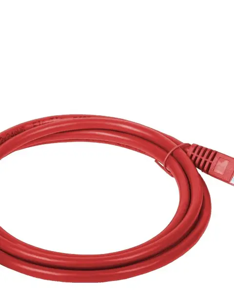 Alantec KKU5CZE1 networking cable Red 1 m Cat5e U/UTP (UTP)