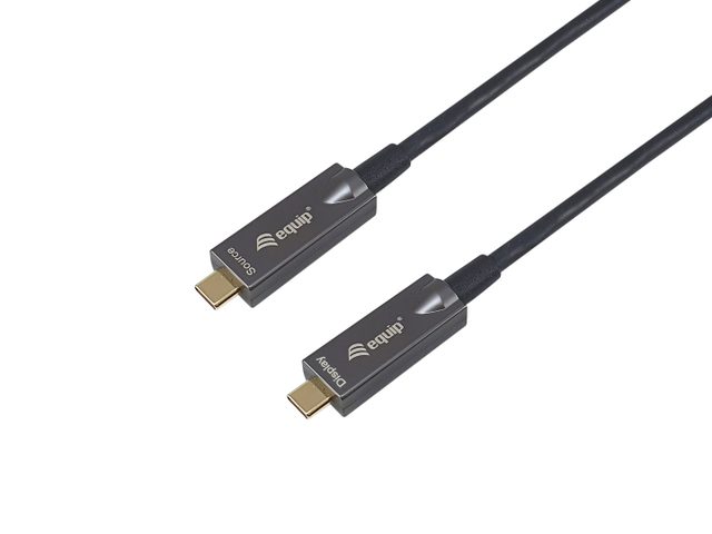 Equip Cable USB-C 3.2 - C St/St 15.00m 3A 4K/60Hz Sw