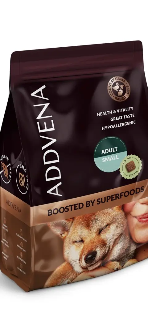 ADDVENA Boosted By Superfoods Adult Small Beef - Dry Dog Food - 2 5kg