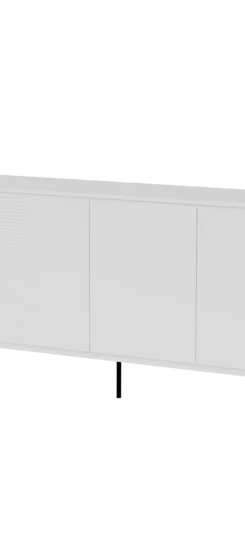 D ABI Chest Of Drawers 200x45x88 Matt White 4