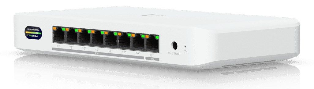 Ubiquiti UDB-Switch 2.5G Ethernet (100/1000/2500) Power over Ethernet (PoE) White