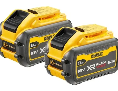 VACCUMULATOR.FLEXVOLT 18/54V 9.0/3.0AH DCB547 DEWALT 2PCS
