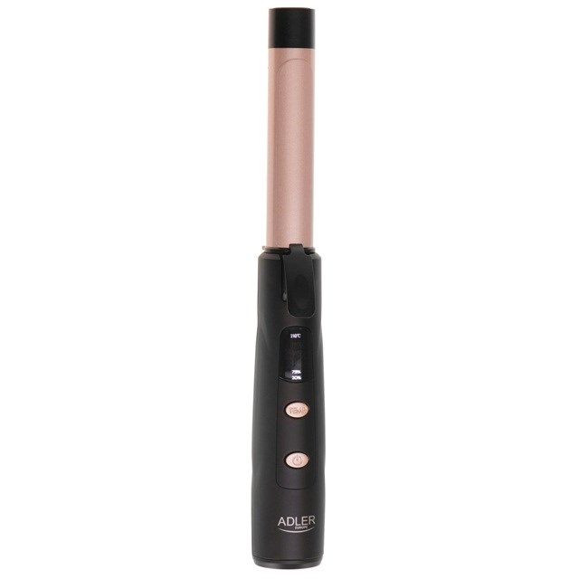 Adler AD 2120 Wireless USB Curler Black Pink