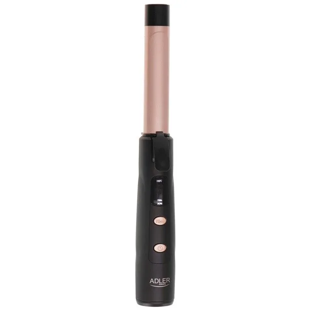 Adler AD 2120 Wireless USB Curler Black Pink