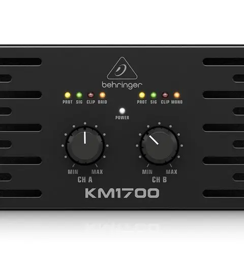 Behringer KM1700 Audio Amplifier Performance/Stage Black