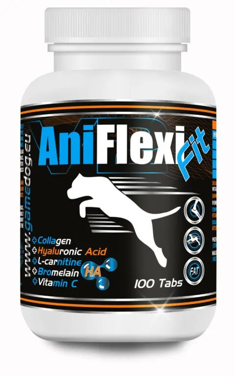 GAME DOG AniFlexi Fit V2 - Supplements For Dogs - 100 Tablets
