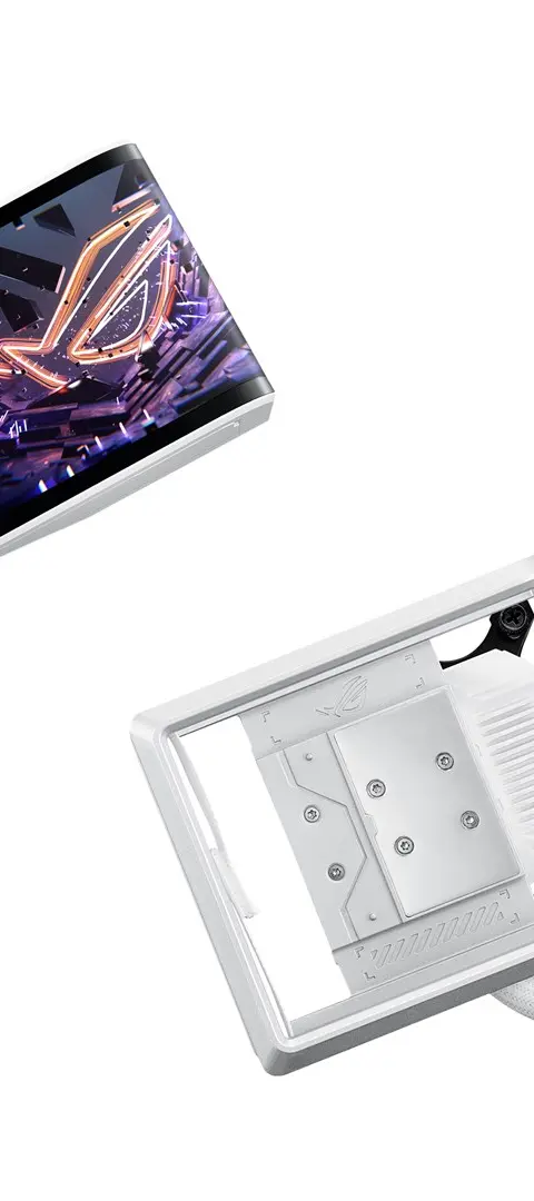 ASUS ROG RYUO IV 360 ARGB WHT Processor All-in-one liquid cooler 12 cm White