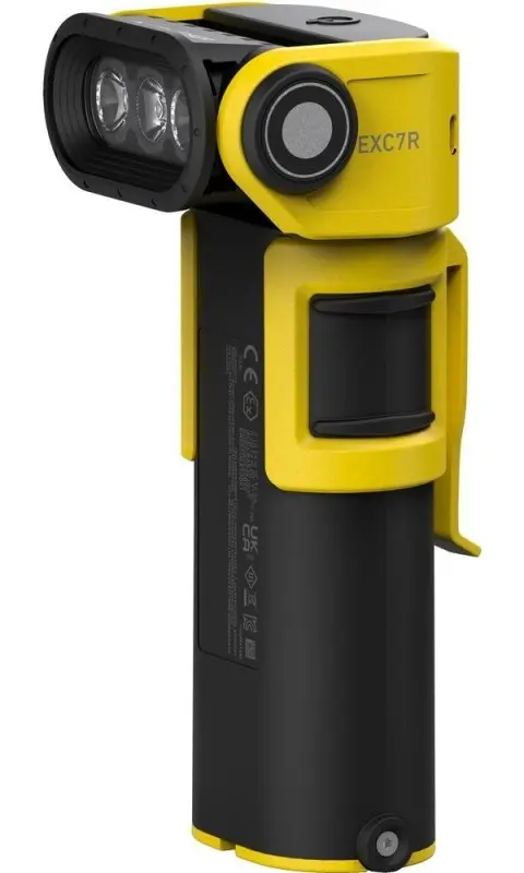 Ledlenser Flashlight EXC7R With Charging Stat.