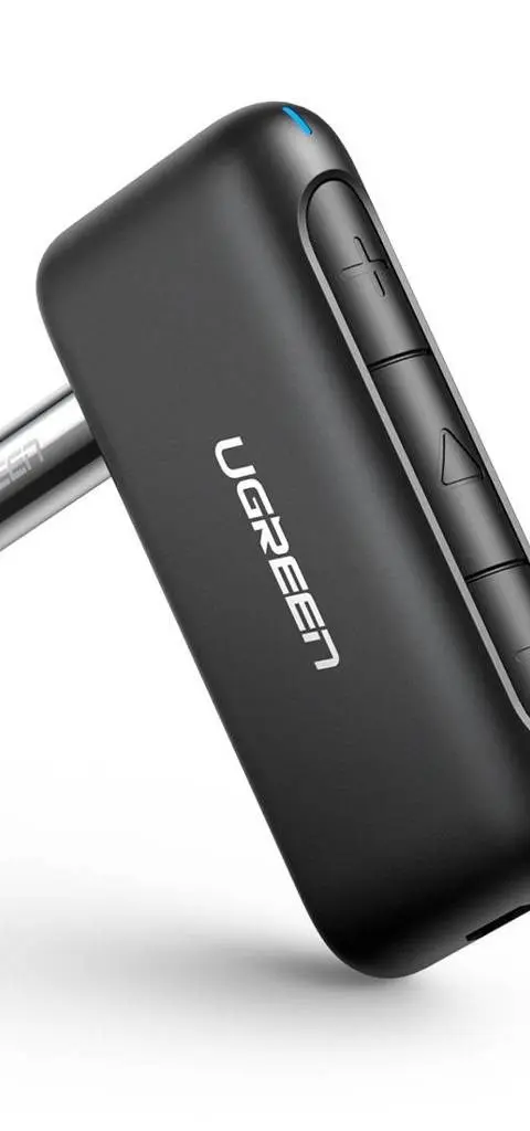 Ugreen CM276 Bluetooth 5.0 Audio Receiver AUX Jack Adapter Black