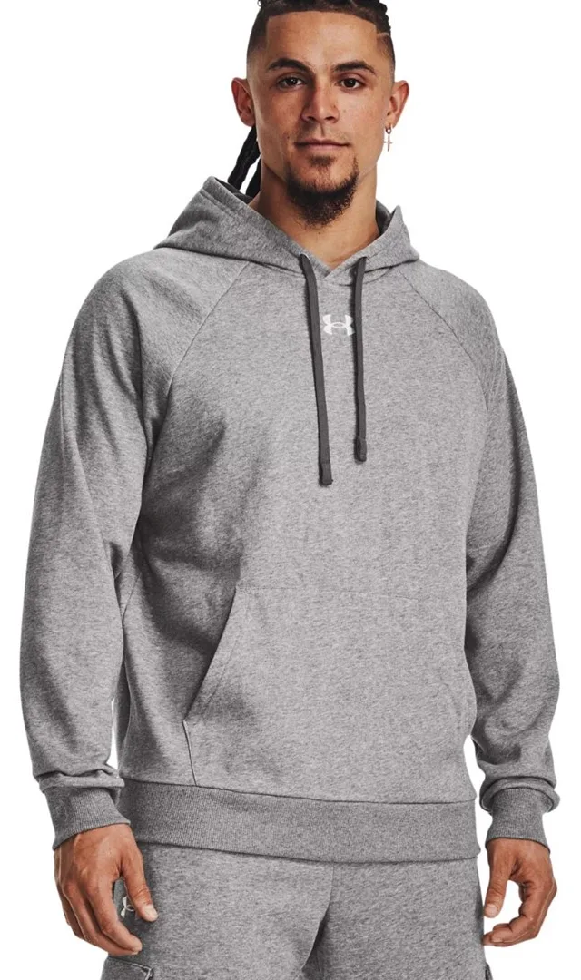 Under Armour Rival Fleece Hoodie grey 1379757 025 L