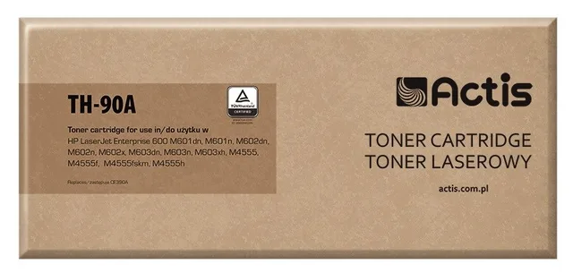 Actis TH-90A toner (replacement for HP 90A CE390A, Standard; 10000 pages; black)
