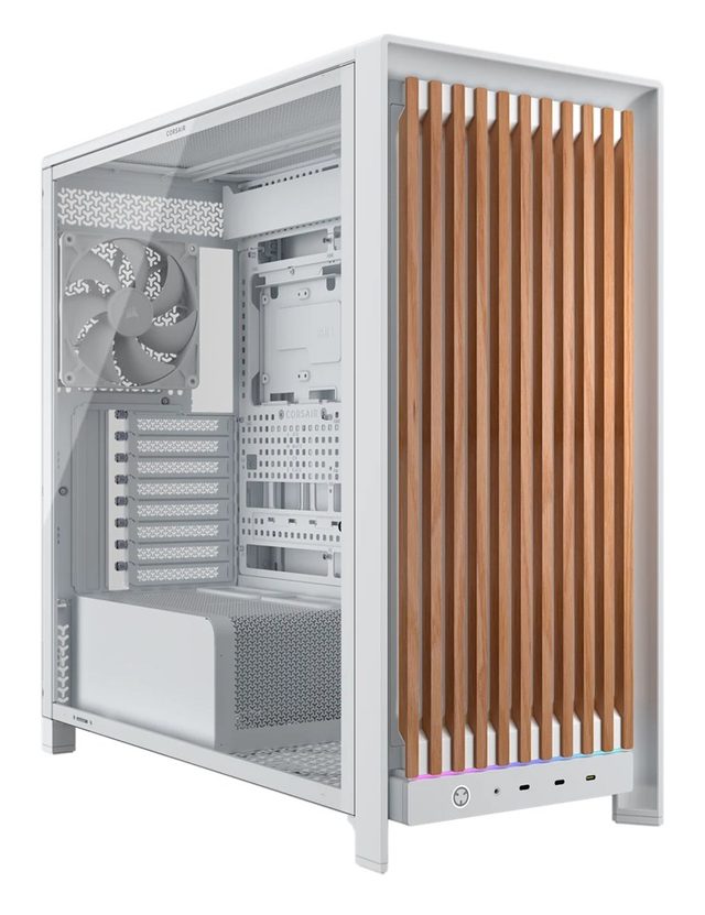 CORSAIR Geh FRAME 5000D Wood RS Performance White/Oak