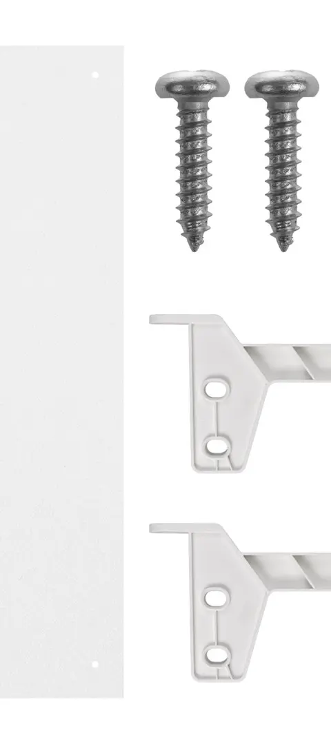 Maclean Under-Desk Cable/Extension Organizer Max. Load 5kg White MC-106 W