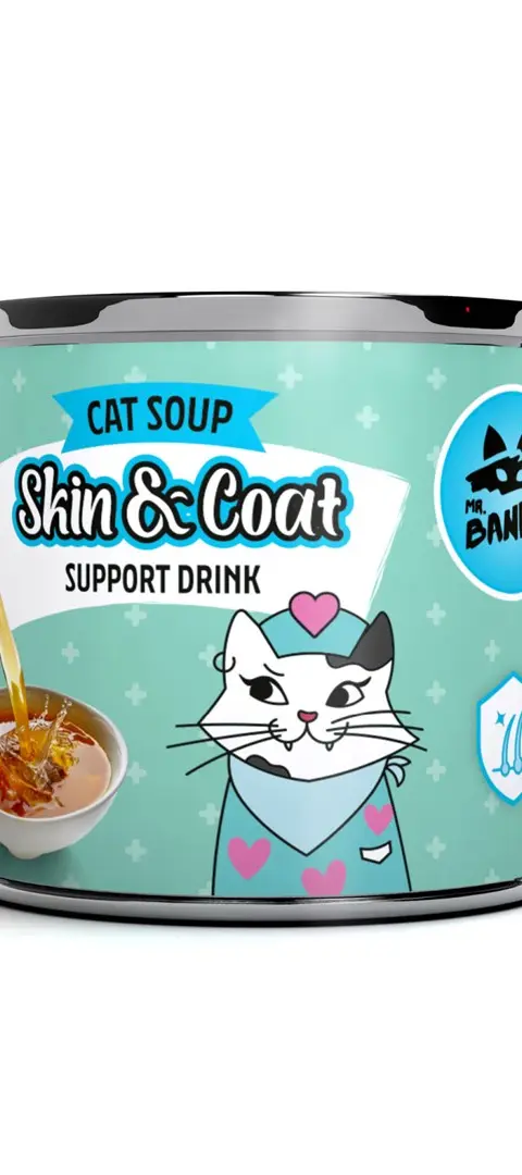 VETEXPERT Mr. Bandit Tuna Skin Coat Support - Functional Drink For Cat - 95 Ml