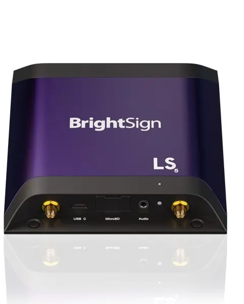 BrightSign LS425 Digital Media Player Black Purple Full HD Wi-Fi