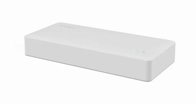 Gembird NSW-G8-01 network switch Unmanaged Gigabit Ethernet (10/100/1000) White