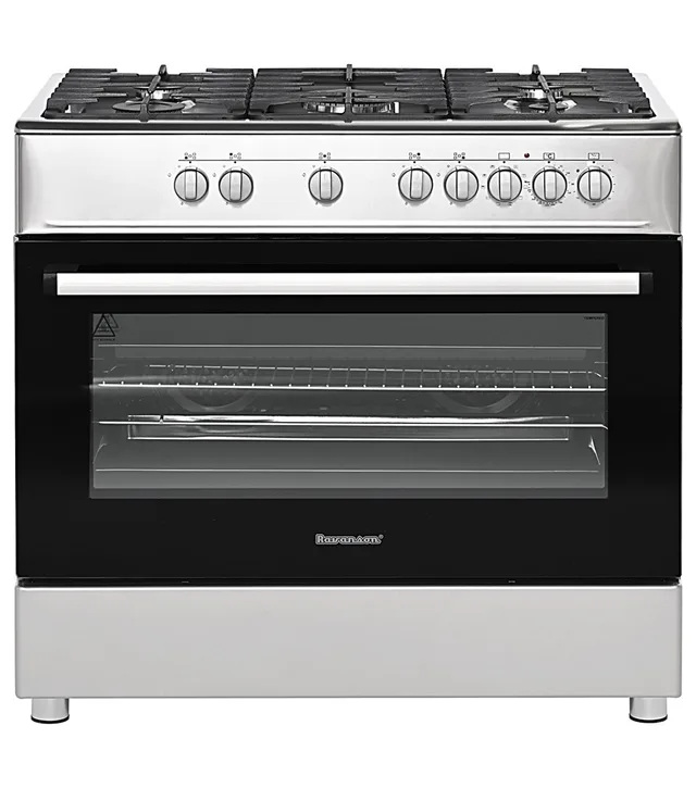 Ravanson KWGE-K90A Cheff (Inox) Gas And Electric Cooker