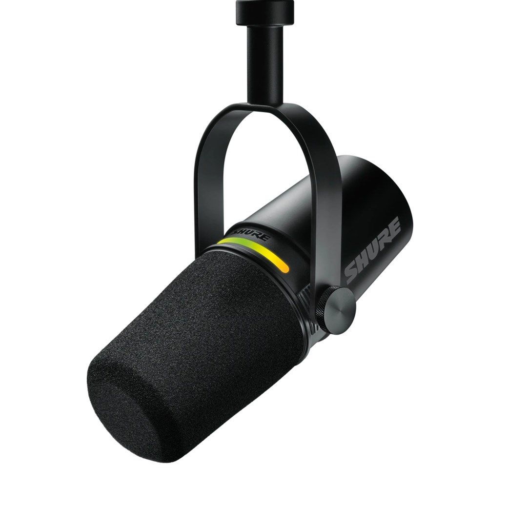 Shure MV7 K-BNDL - Lectern/Vocal Microphone With XLR/USB-C Connector Black Desk Stand GATOR