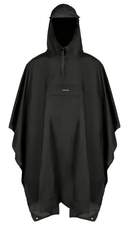 Adult Rain Poncho VIKING Vesper GreenAdult Rain Poncho VIKING Vesper Black