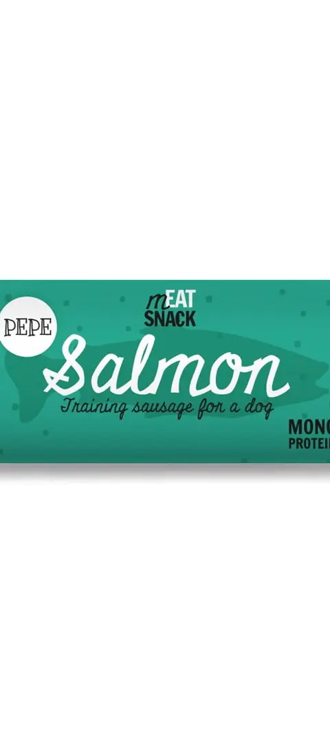 PAKA ZWIERZAKA Pepe Sausage Salmon - Dog Treat - 200g