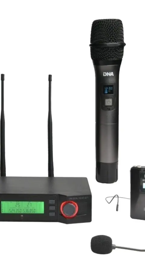DNA Professional VM Dual Vocal Head Set - Wireless Microphone System