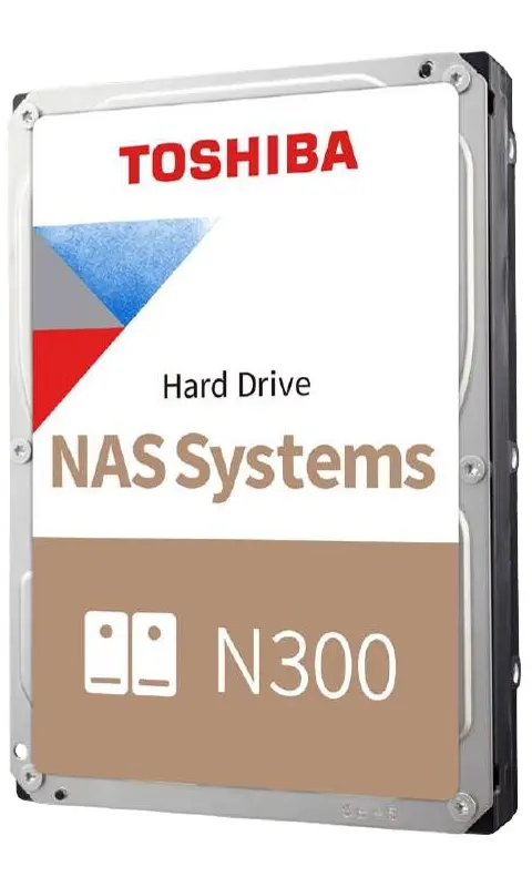 Toshiba N300 internal hard drive 12 TB 7200 RPM 512 MB 3.5" Serial ATA III