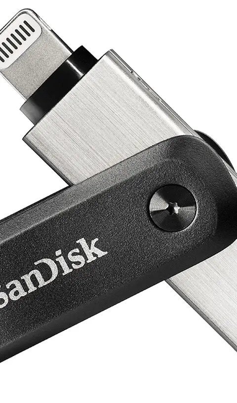 SanDisk iXpand USB flash drive 64 GB USB Type-A / Lightning 3.2 Gen 2 (3.1 Gen 2) Black, Silver