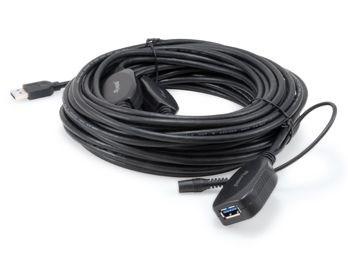 Equip 133348 USB cable USB 3.2 Gen 1 (3.1 Gen 1) 15 m USB A 5 Gbit/s Black