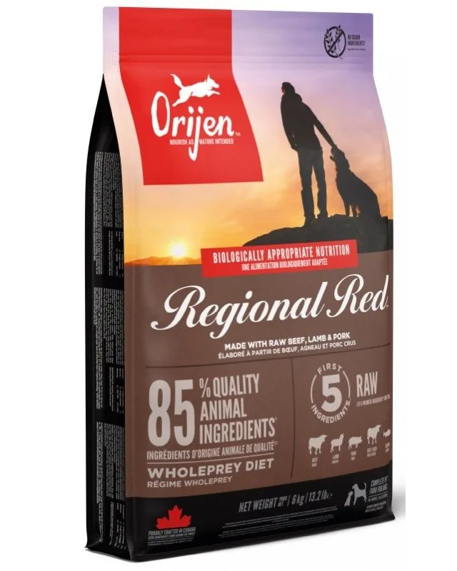 ORIJEN Regional Red - Dry Dog Food - 6kg