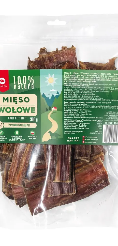 MACED 100 Nature Beef 500 G