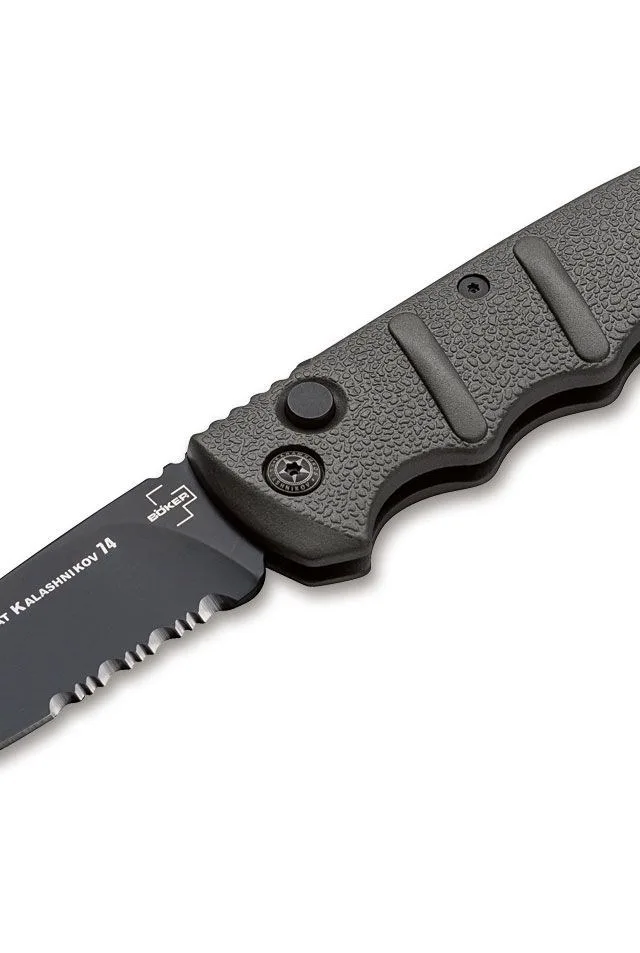 BöKer Plus AKS-74 Black D2 Knife