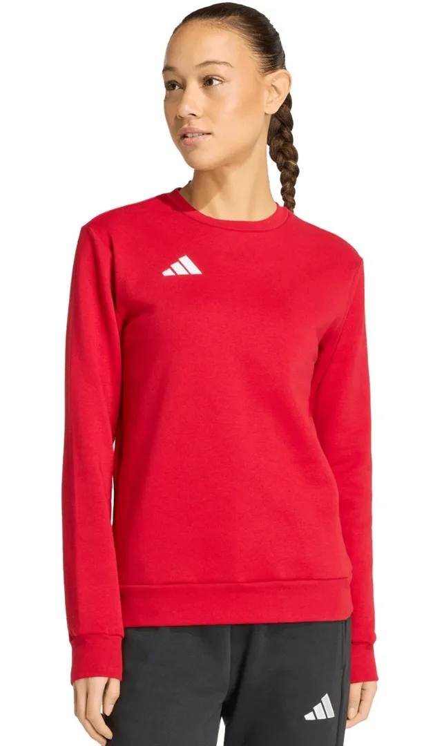 Bluza damska adidas Entrada 26 Sweat Top czerwona KB3950 M
