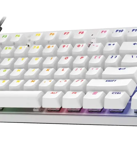 Logitech G PRO X TKL Rapid keyboard Gaming USB QWERTY US International White