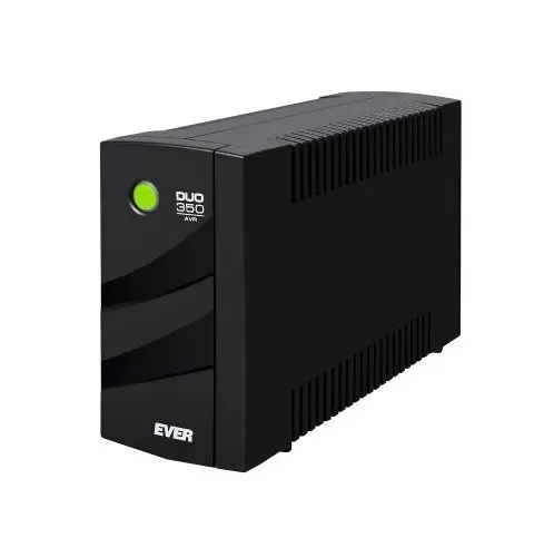 Ever DUO 350 AVR uninterruptible power supply (UPS) Line-Interactive 0.35 kVA 245 W 2 AC outlet(s)