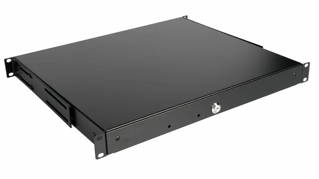 Drawer Equipment 19" for Server Cabinets 1U BK