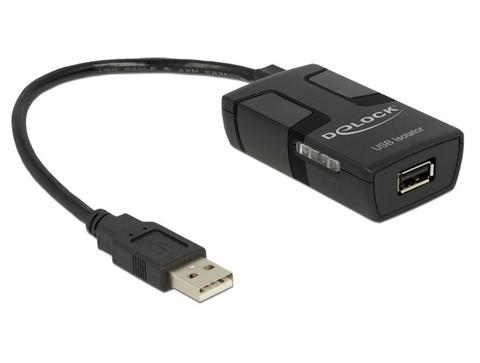 DeLOCK 62588 USB cable 0.15 m USB A Black