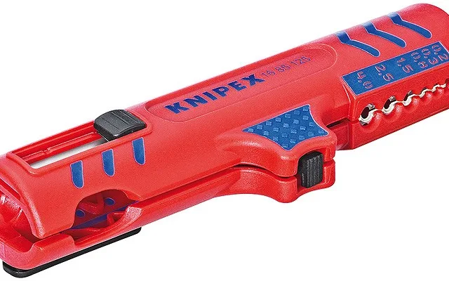 Knipex 16 85 125 SB cable stripper Blue  Red