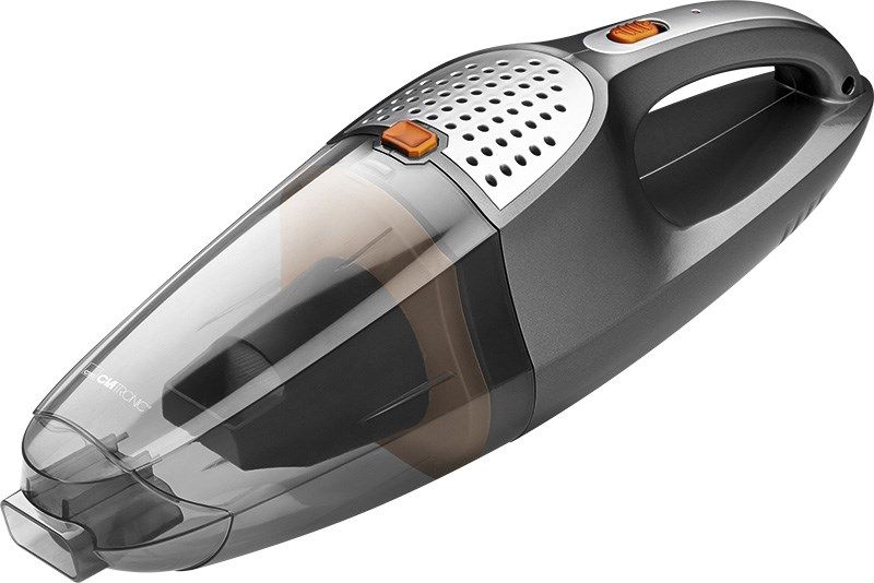 Clatronic AKS 832 Handheld Vacuum Black Stainless Steel Transparent Bagless